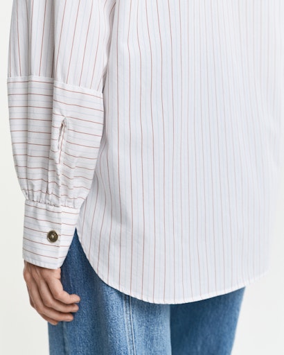 An image of the Gant Striped Volume Sleeve Shirt