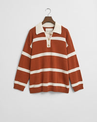An image of the Gant Striped Knit Rugger
