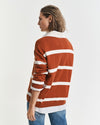An image of the Gant Striped Knit Rugger