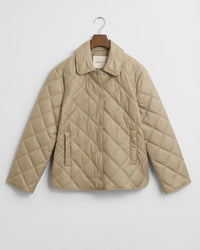 An image of the Gant Quilted Jacket With Collar