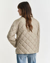 An image of the Gant Quilted Jacket With Collar