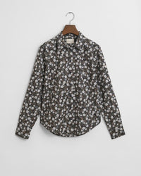 An image of the Gant Regular Fit Floral Print Cotton Voile Shirt