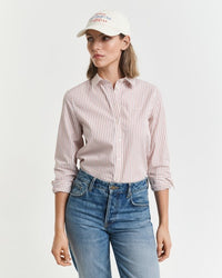 An image of the Gant Classic Poplin Striped Shirt