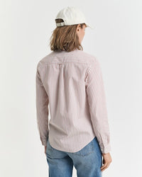 An image of the Gant Classic Poplin Striped Shirt