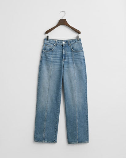 An image of the Gant Relaxed Stretch Seam Jeans
