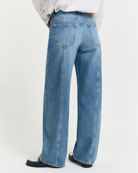 An image of the Gant Relaxed Stretch Seam Jeans