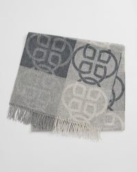 An image of the Gant Monogram Wool Scarf