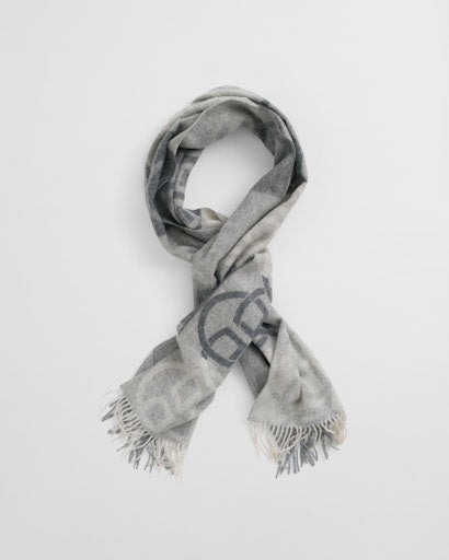 An image of the Gant Monogram Wool Scarf