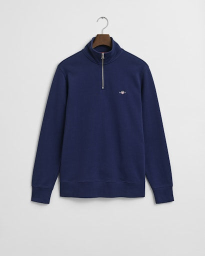 An image of the Gant Shield Half Zip Sweatshirt