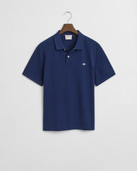 An image of the Gant Shield Short Sleeve Pique Polo Shirt