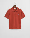 An image of the Gant Shield Short Sleeve Pique Polo Shirt