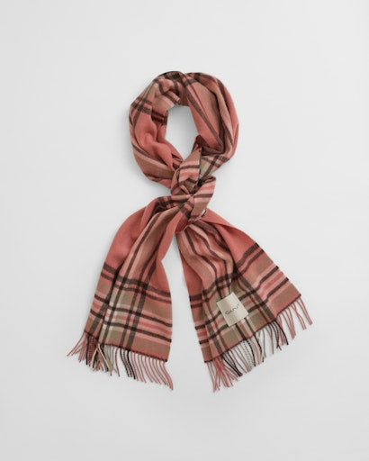 An image of the Gant Tartan Check Wool Scarf