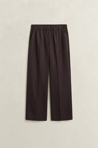 Wool Blend Pull On Pants