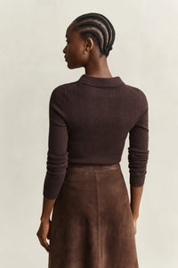 Mini Cable Rugger Long Sleeve