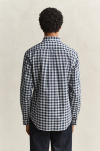 Reg Poplin Check Shirt