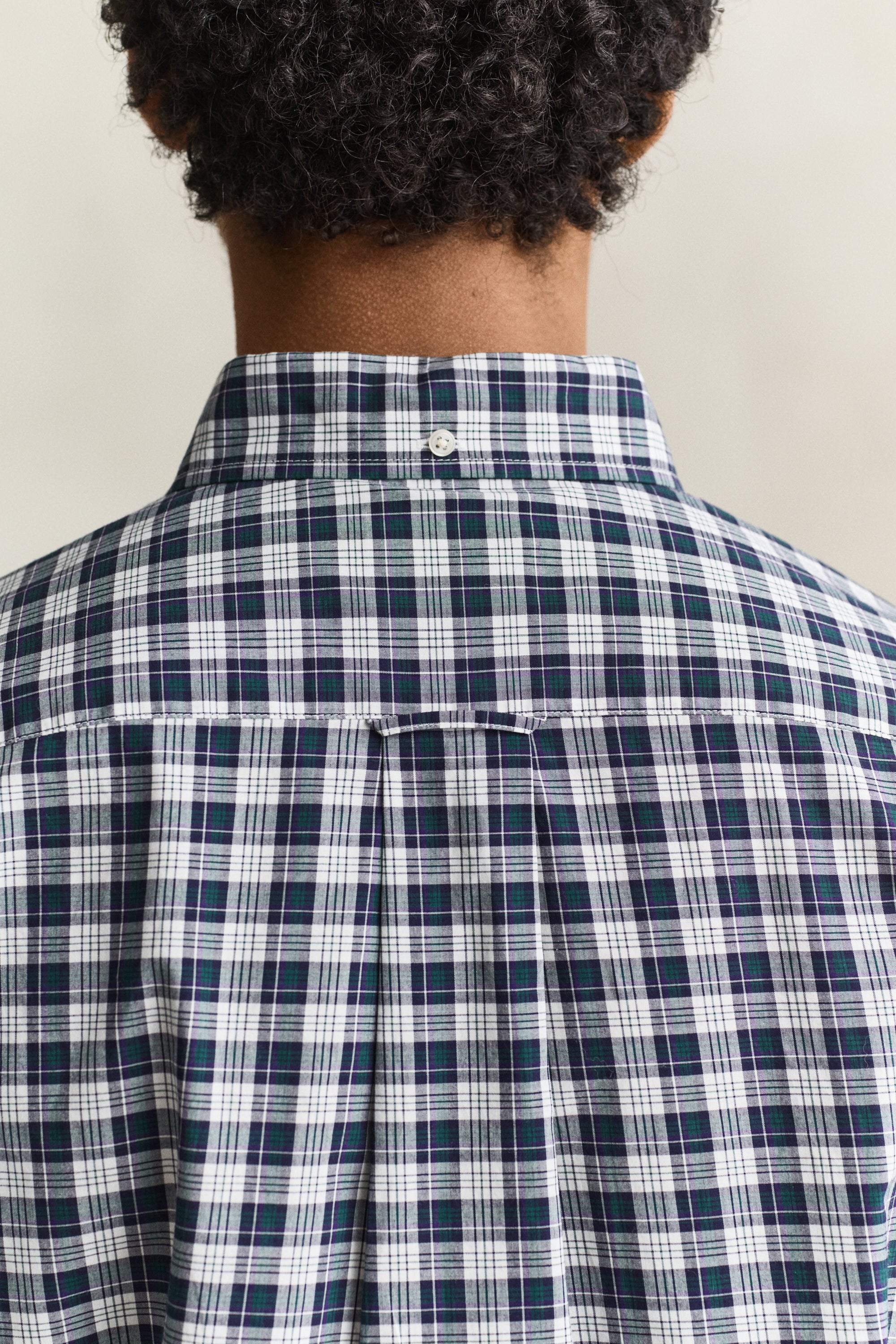 Reg Poplin Check Shirt