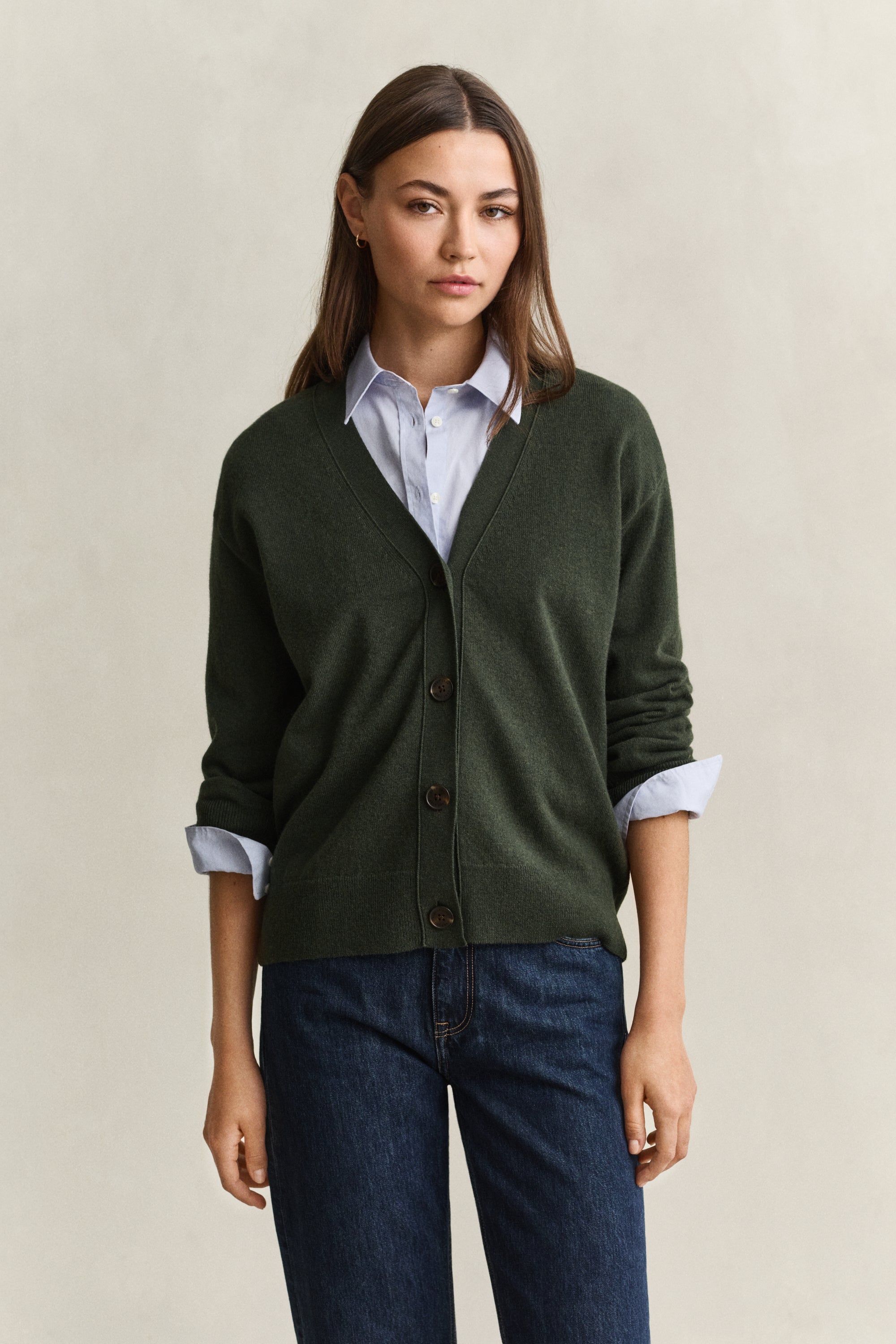 Superfine Lambswool Cardigan