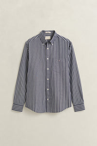 Reg Poplin Stripe Shirt