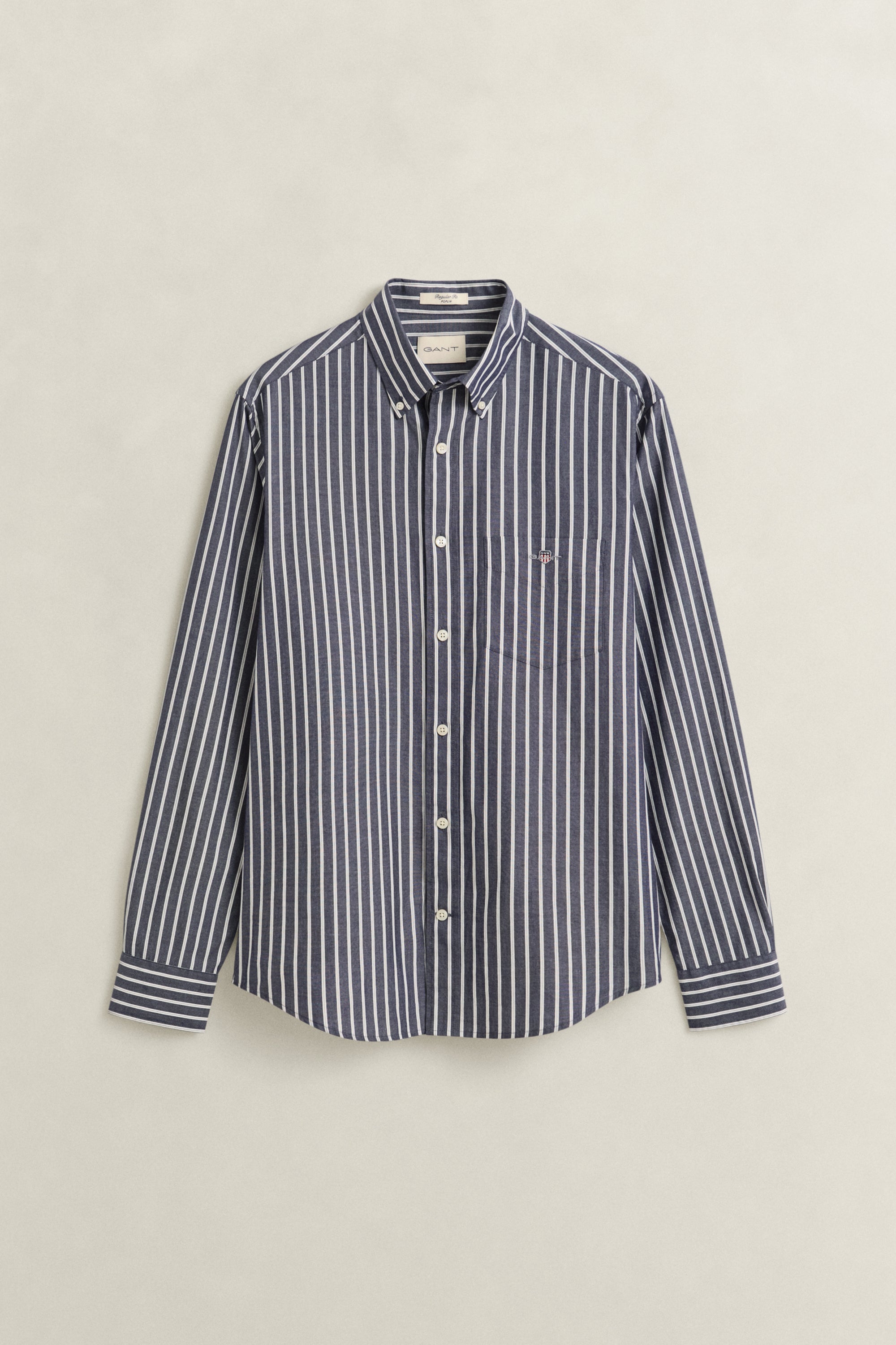 Reg Poplin Stripe Shirt
