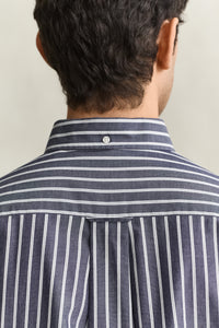 Reg Poplin Stripe Shirt