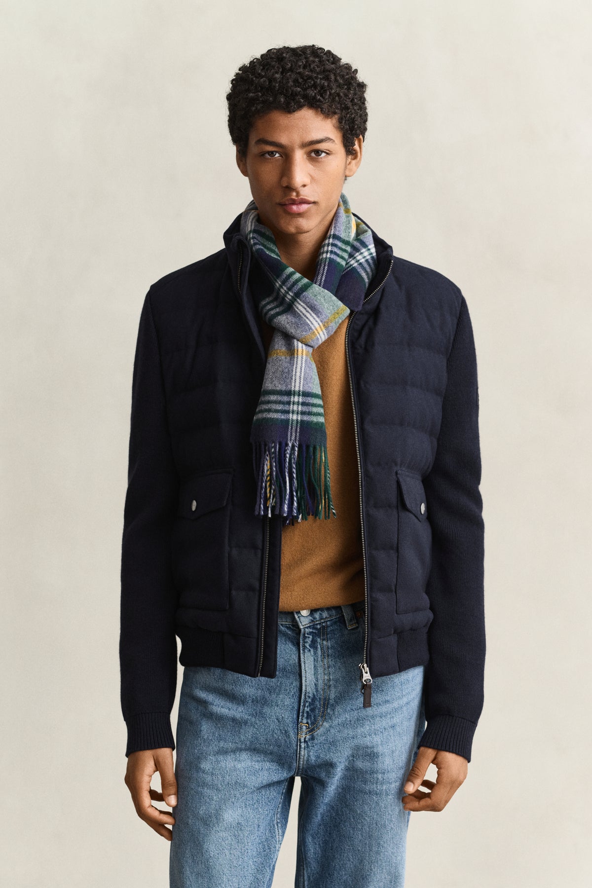 Insulated Hybrid Flannel Jacket