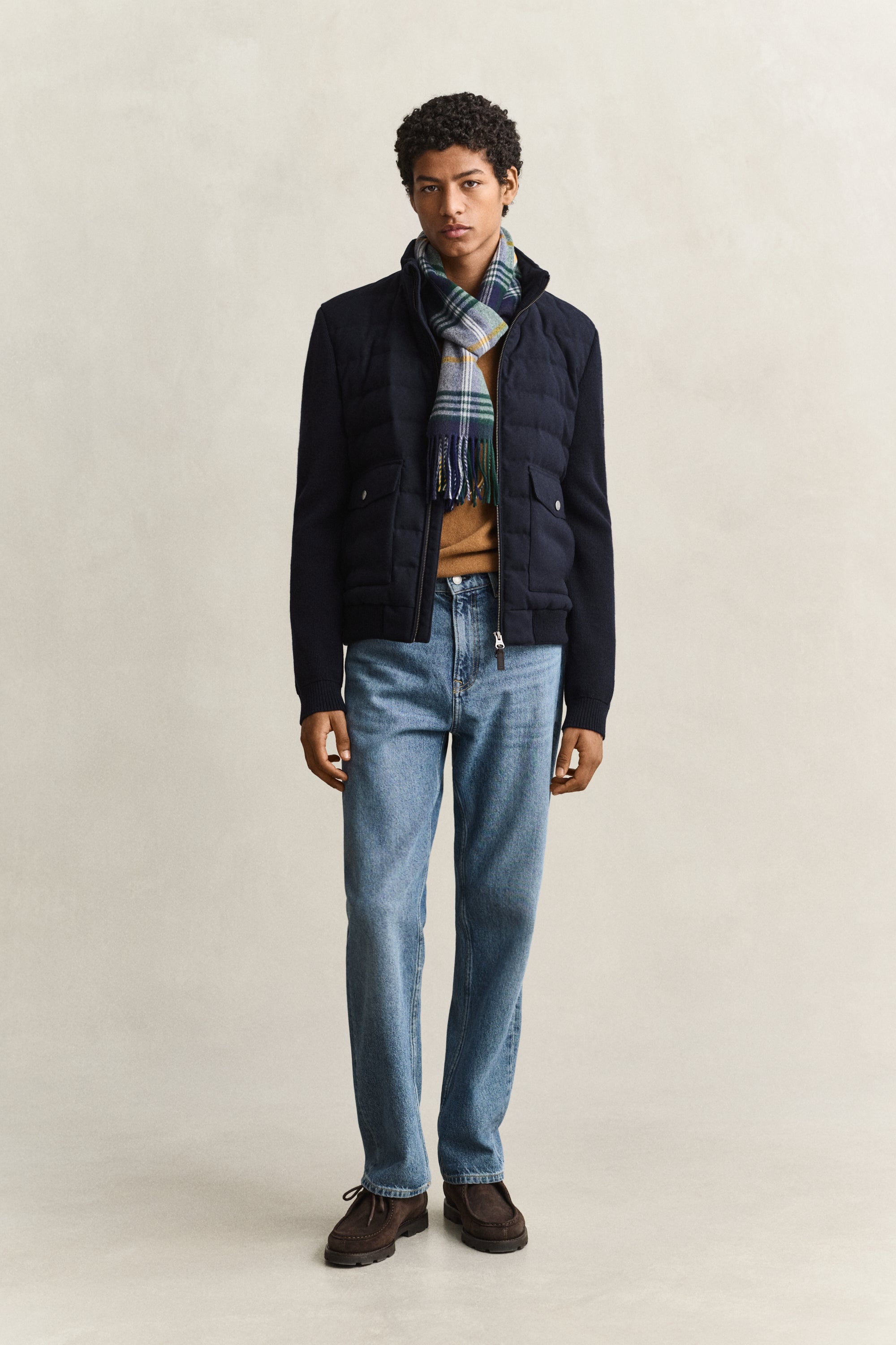 Insulated Hybrid Flannel Jacket