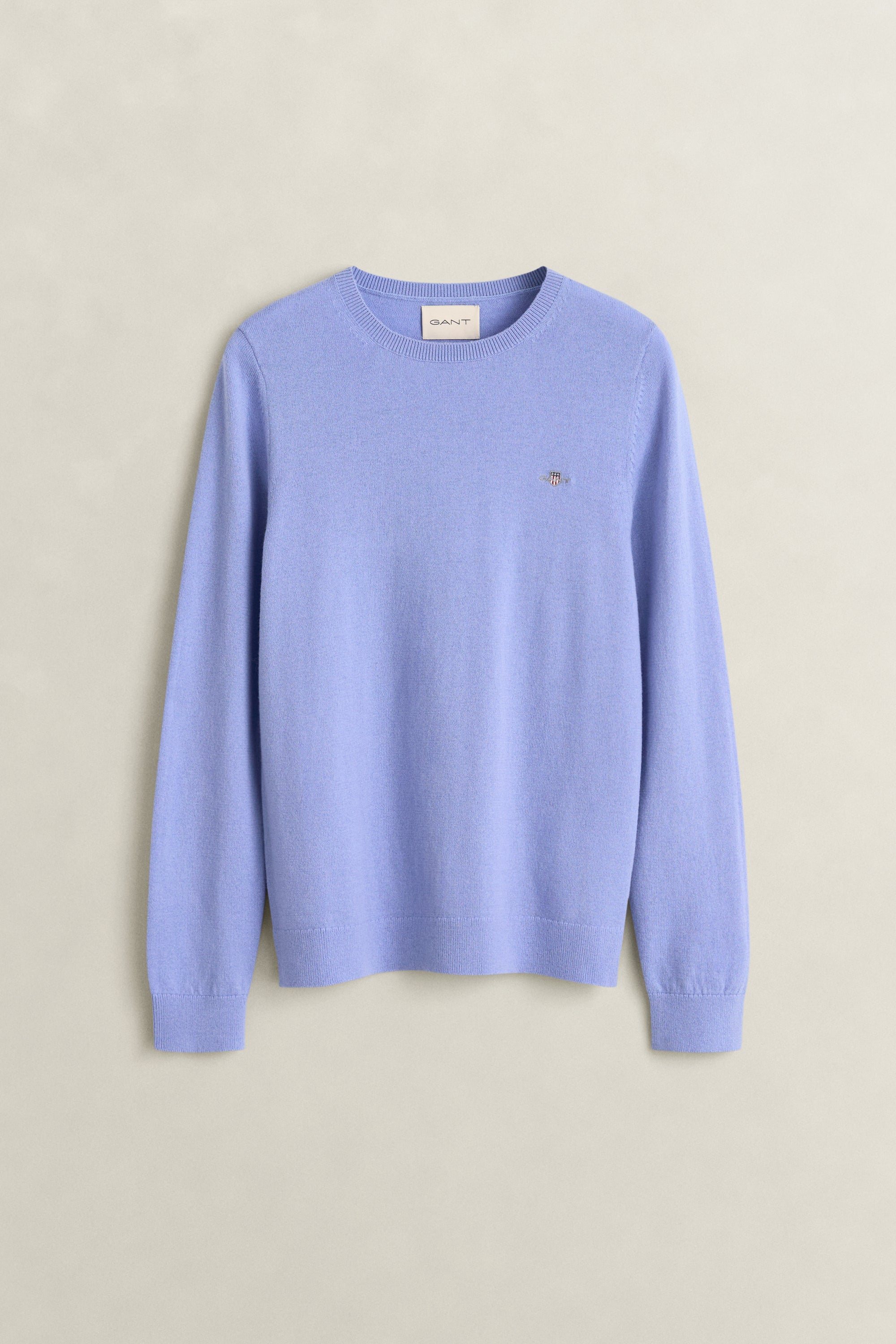 Wool Cotton Crew Neck