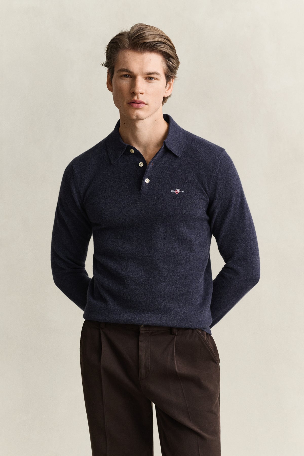 Superfine Lambswool Polo