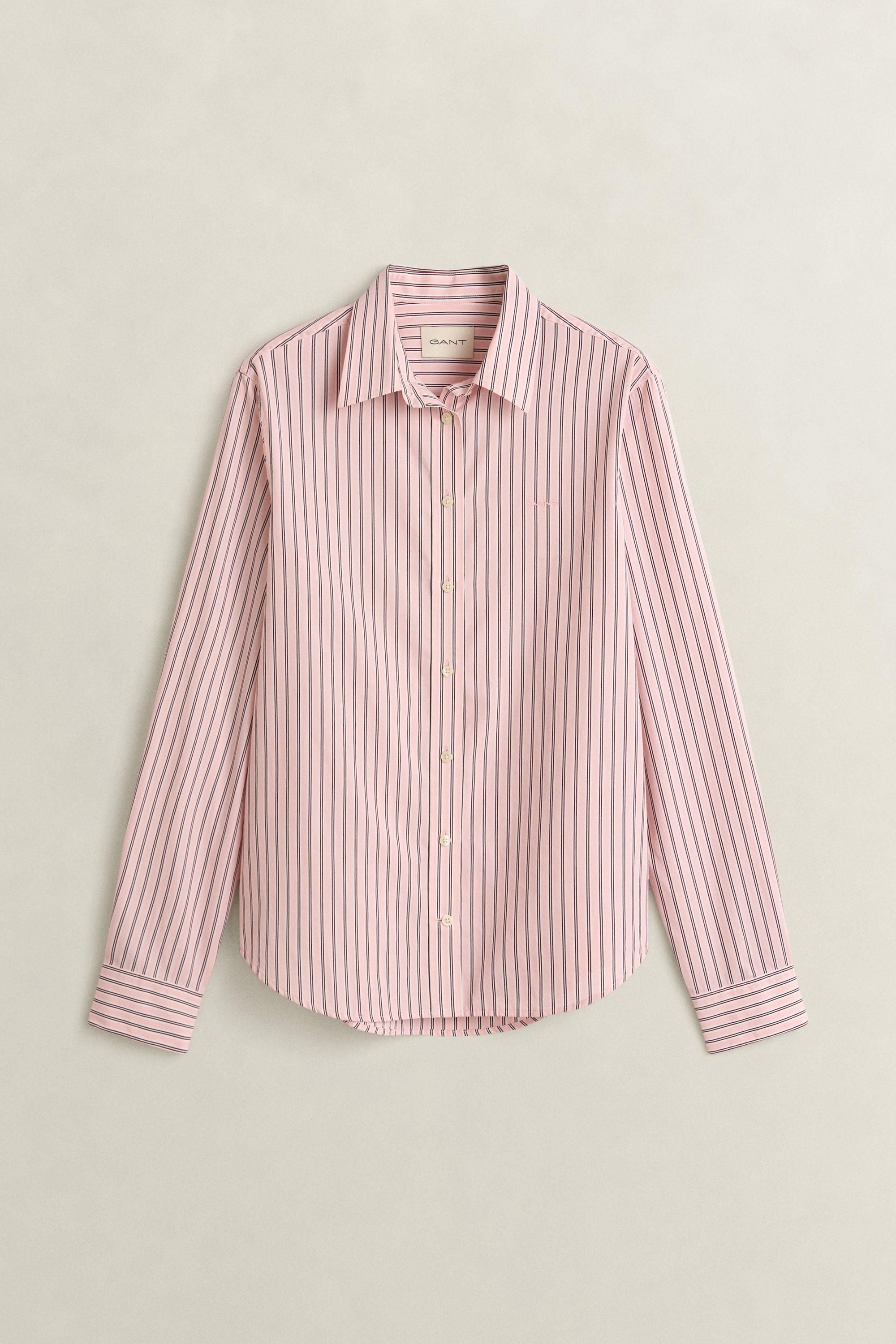 Reg Classic Poplin Striped Shirt