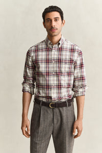 Reg Poplin Check Shirt