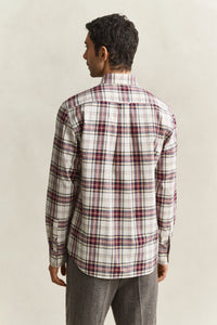 Reg Poplin Check Shirt