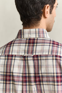 Reg Poplin Check Shirt