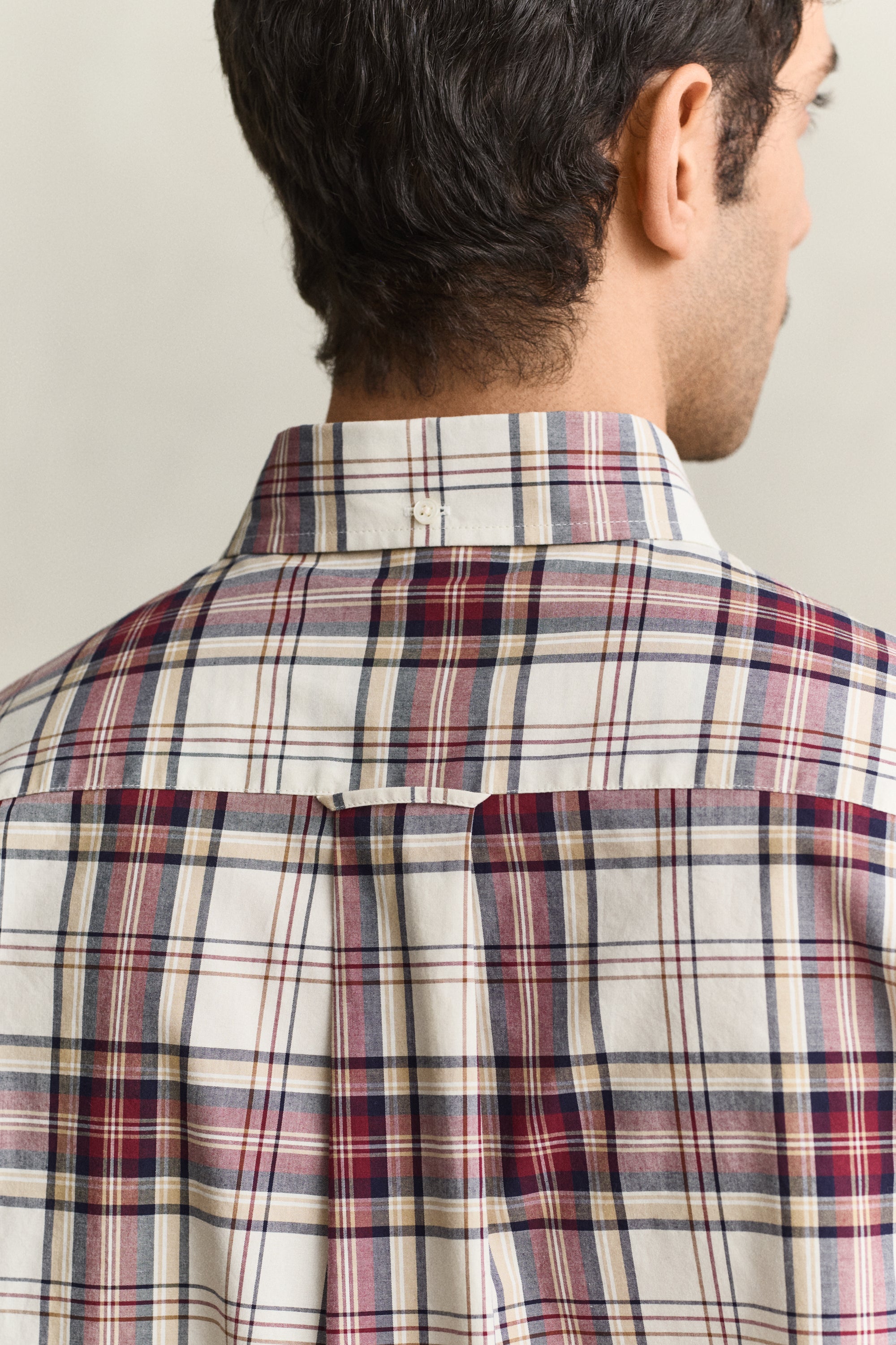 Reg Poplin Check Shirt