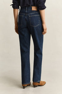 Relaxed Double Button Jeans