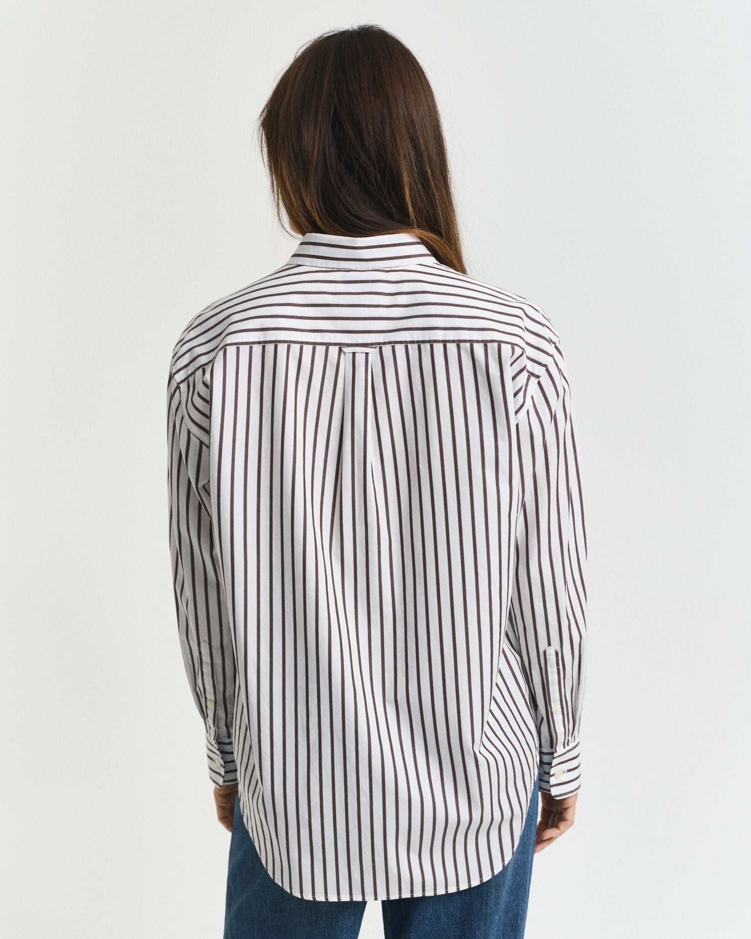Relaxed Classic Poplin Striped Shirt