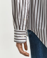 Relaxed Classic Poplin Striped Shirt