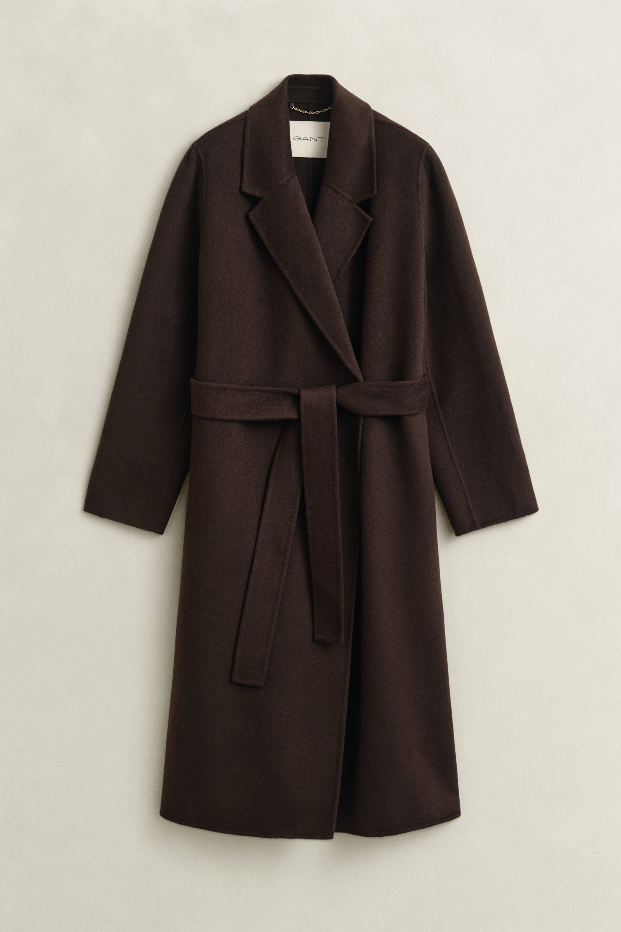 Handstitched Belted Coat