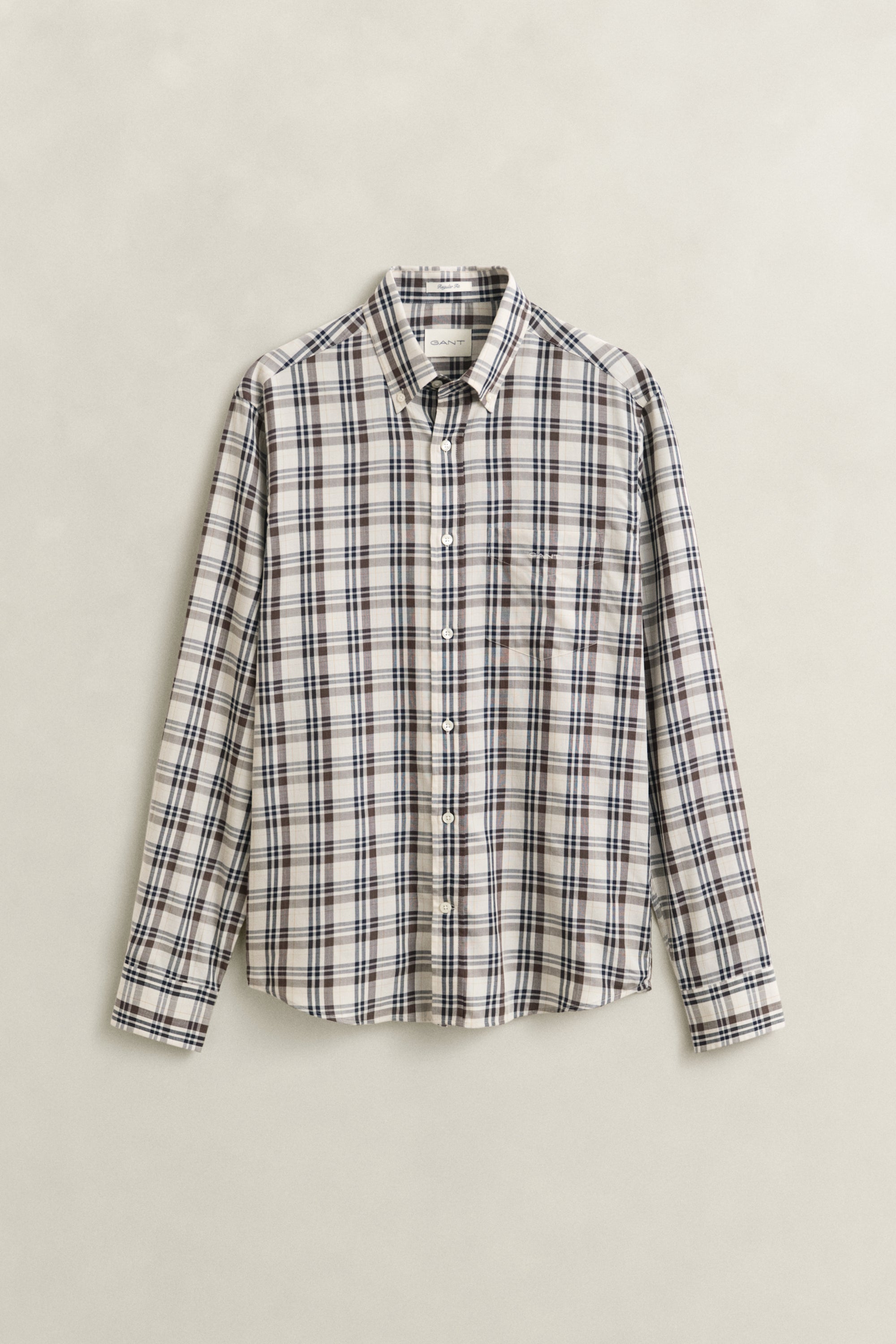 Regular Fit Twill Check Shirt
