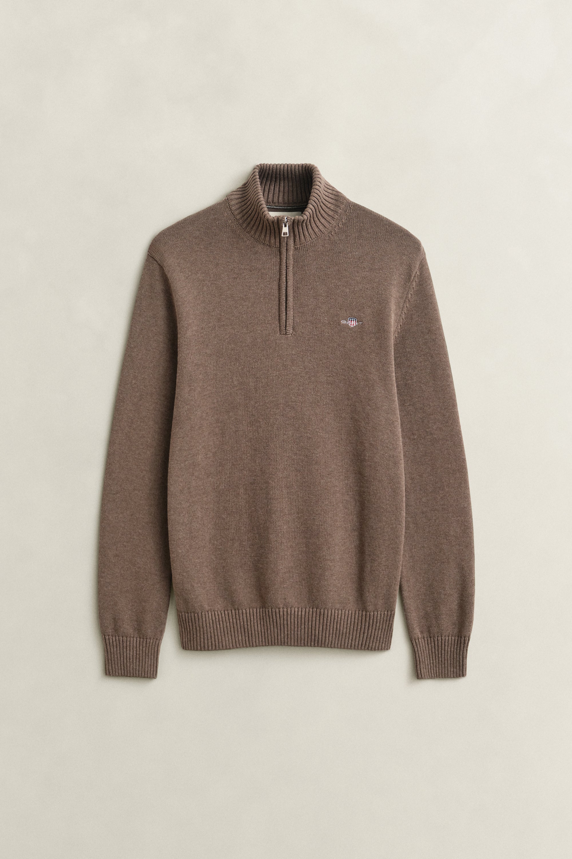 Casual Cotton Half Zip Sweater