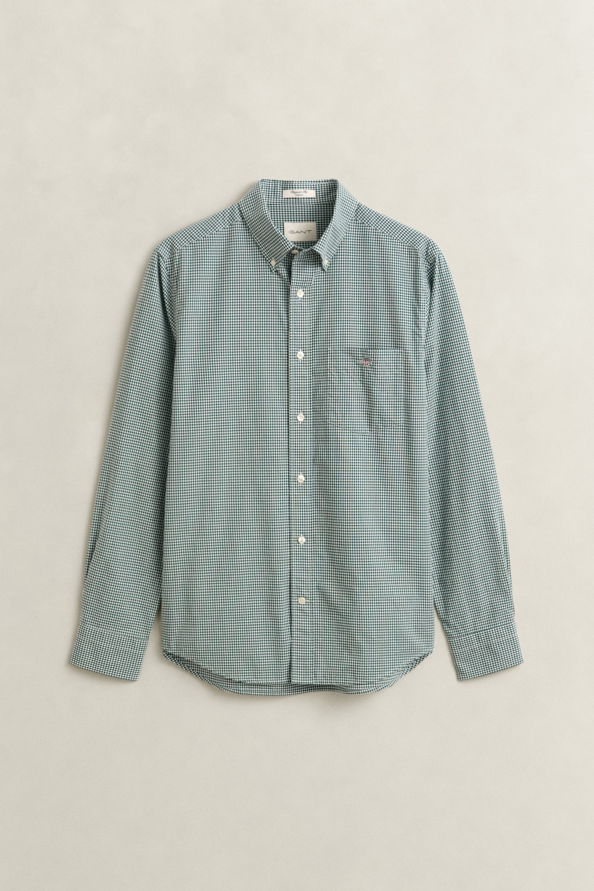 Regular Classic Poplin Gingham Shirt