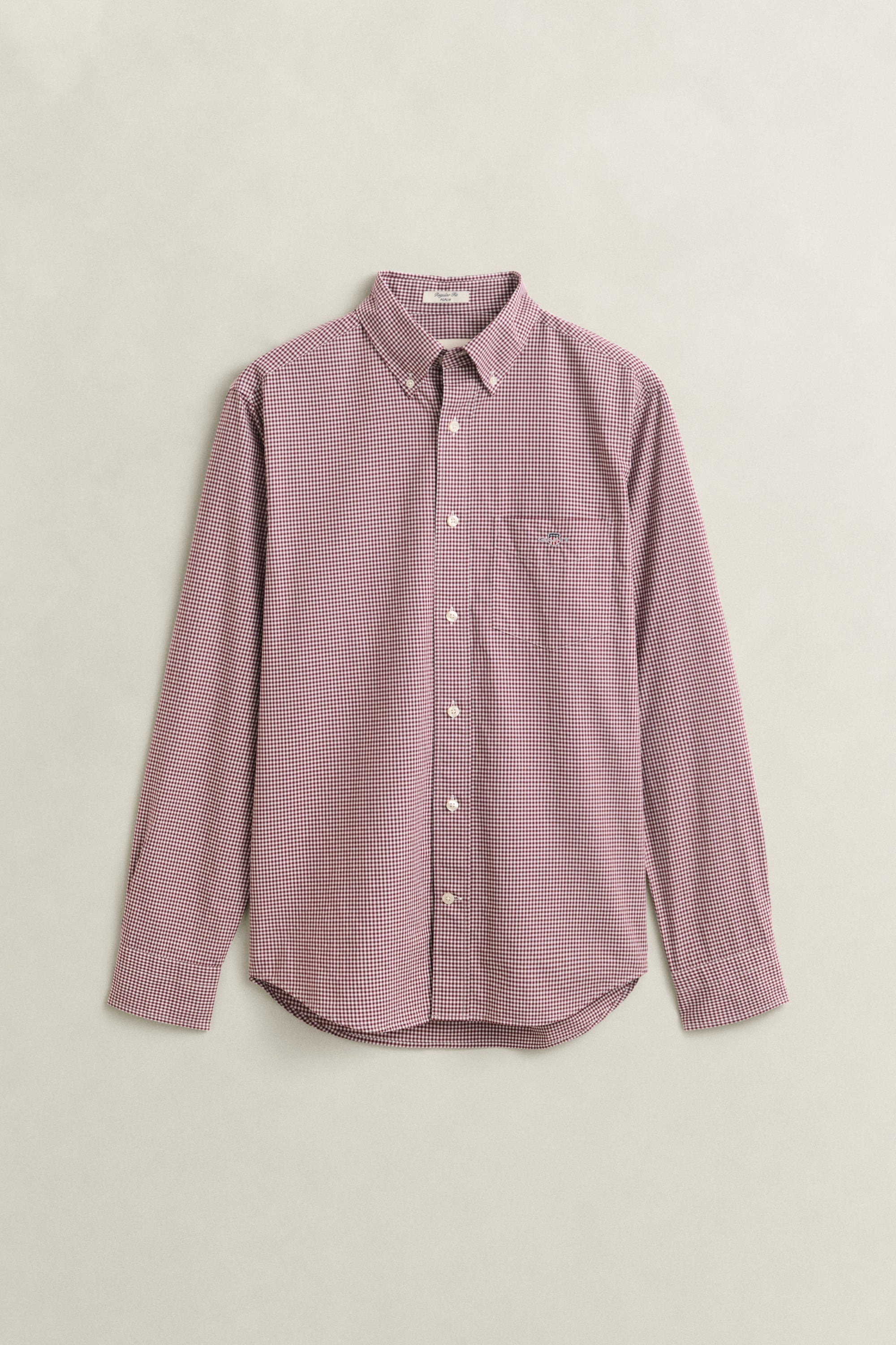 Regular Classic Poplin Gingham Shirt