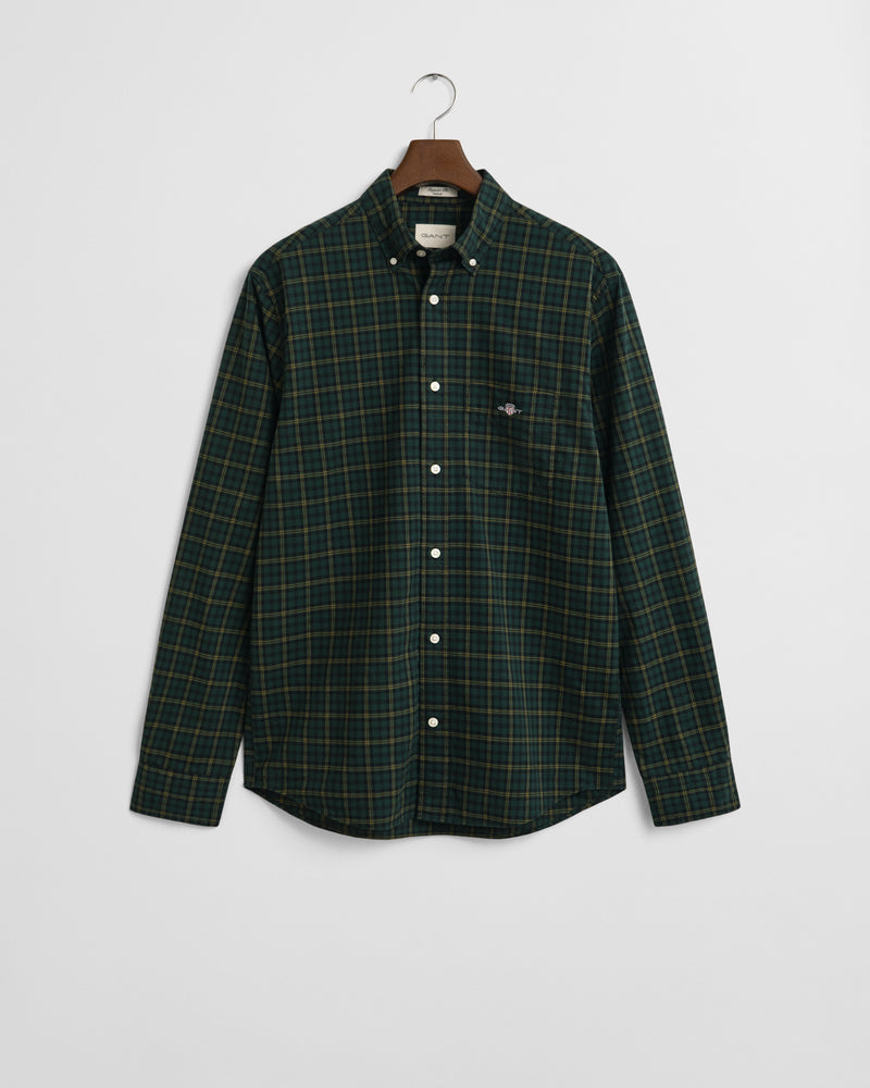 An image of the Gant Regular Classic Poplin Check Shirt