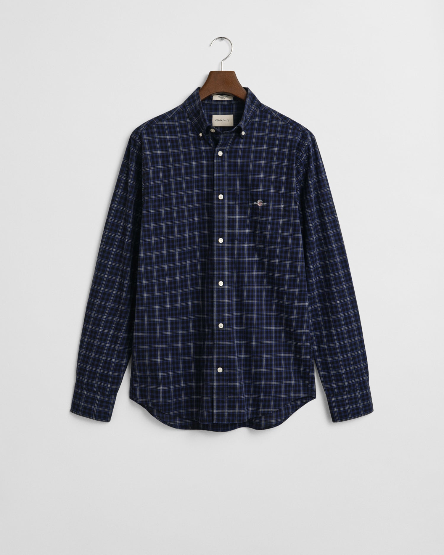 An image of the Gant Regular Classic Poplin Check Shirt