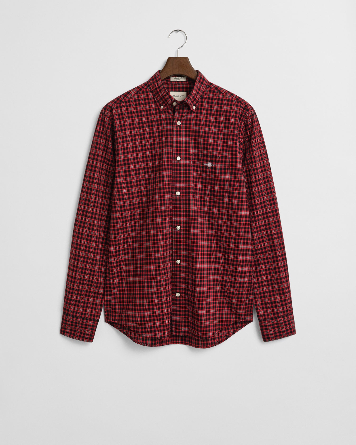 An image of the Gant Regular Classic Poplin Check Shirt