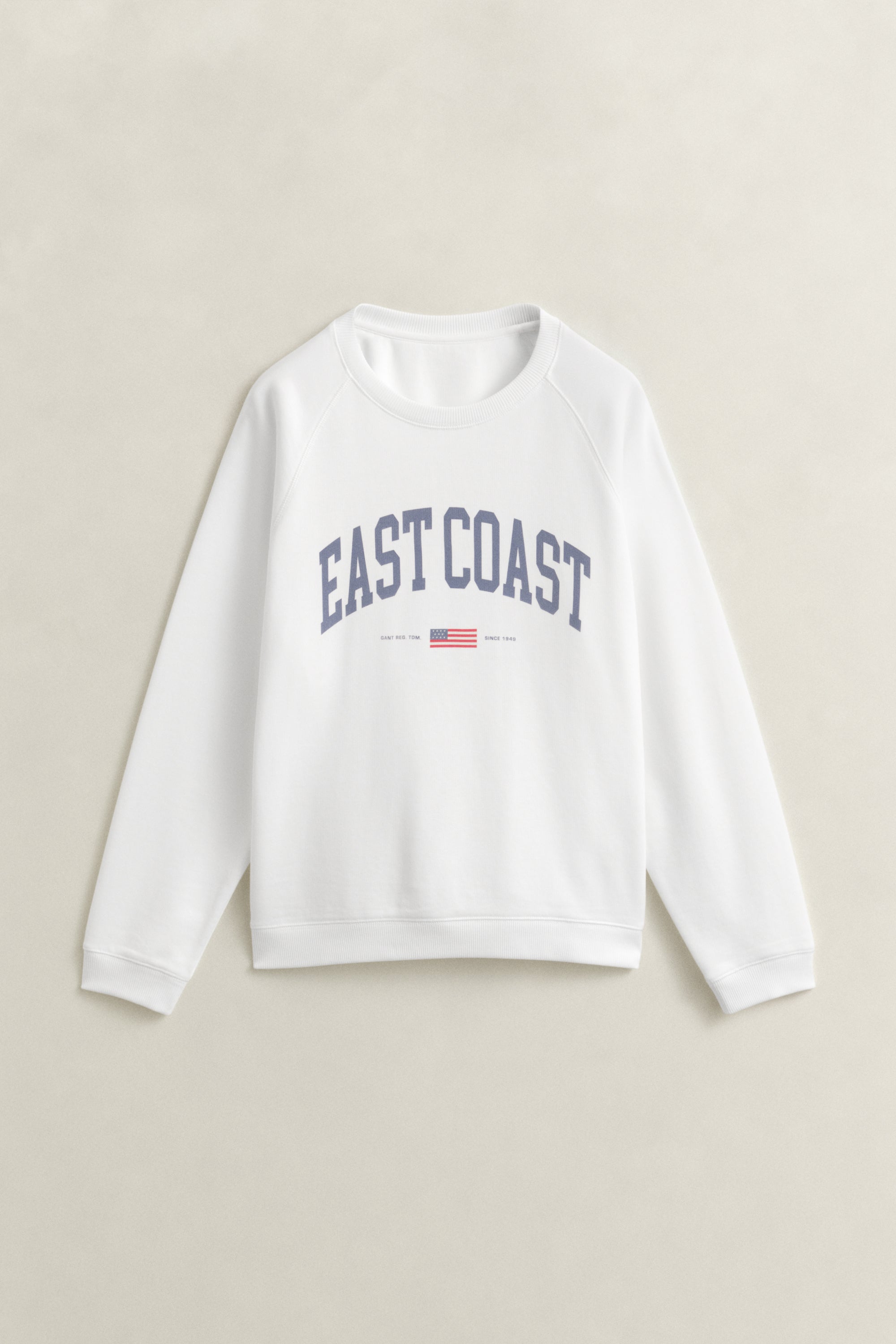 An image of the Gant Graphic Print Crew Neck Sweat
