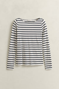 An image of the Gant Slim Breton Striped T-Shirt