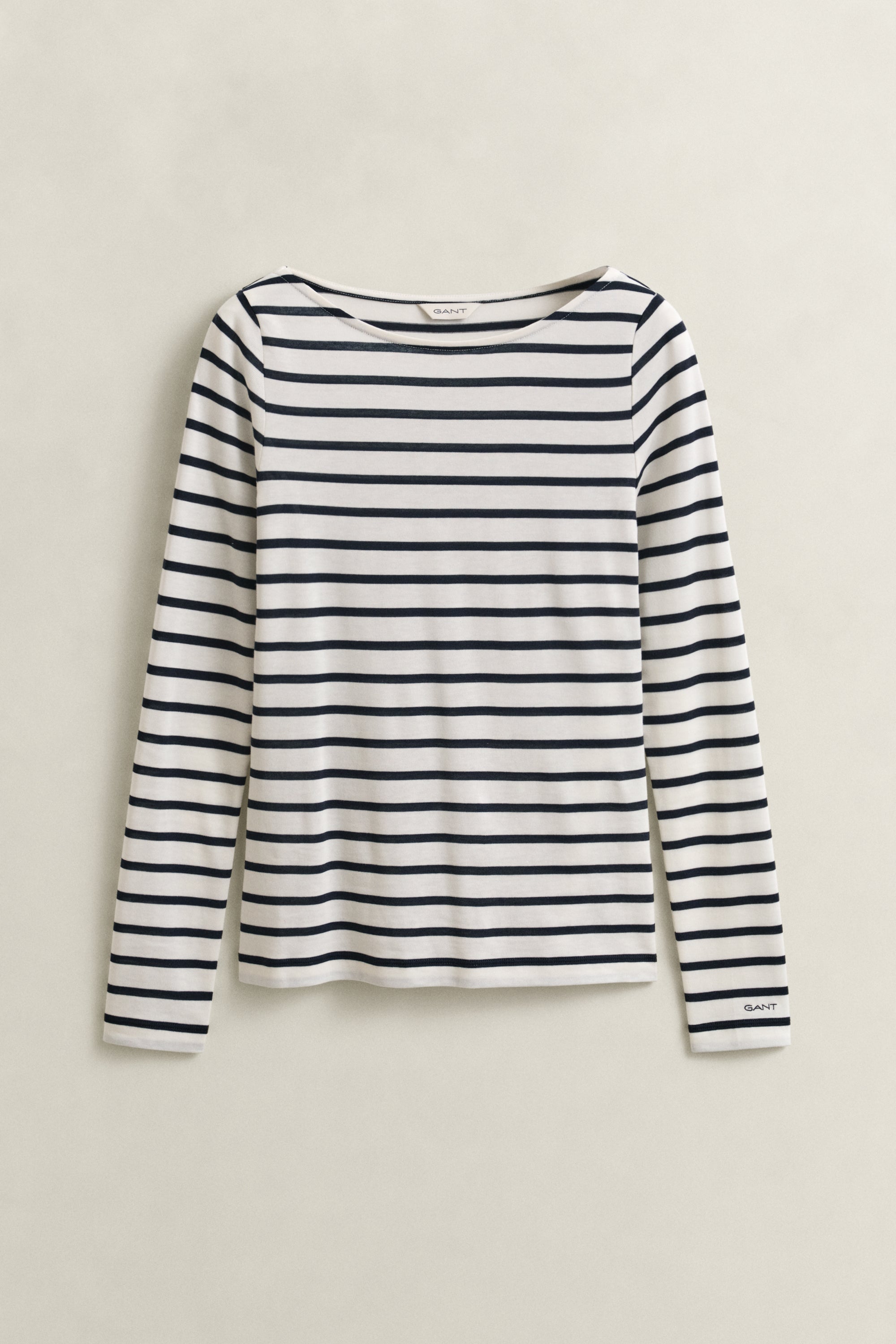 An image of the Gant Slim Breton Striped T-Shirt
