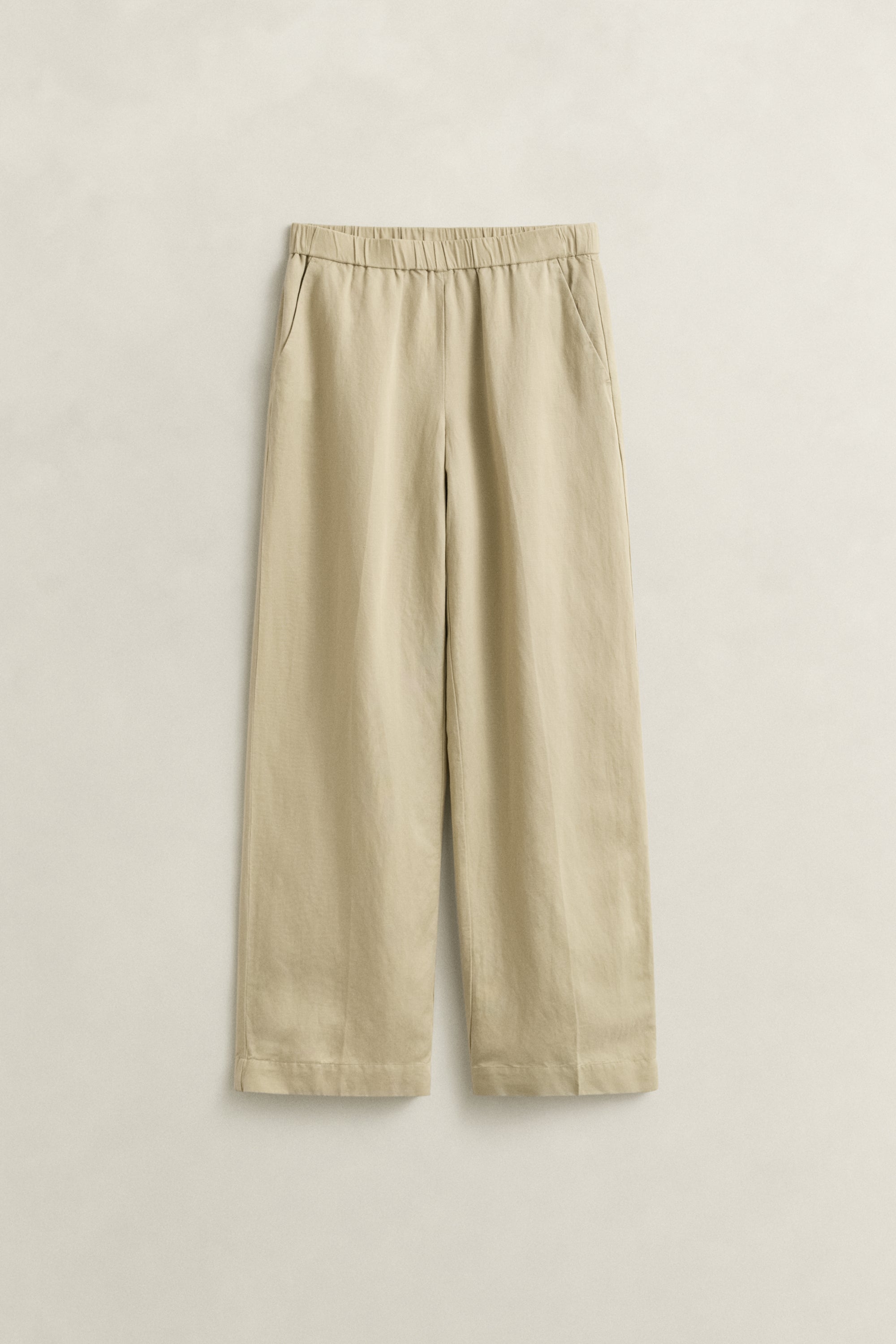 An image of the Gant Linen Blend Pull On Pants