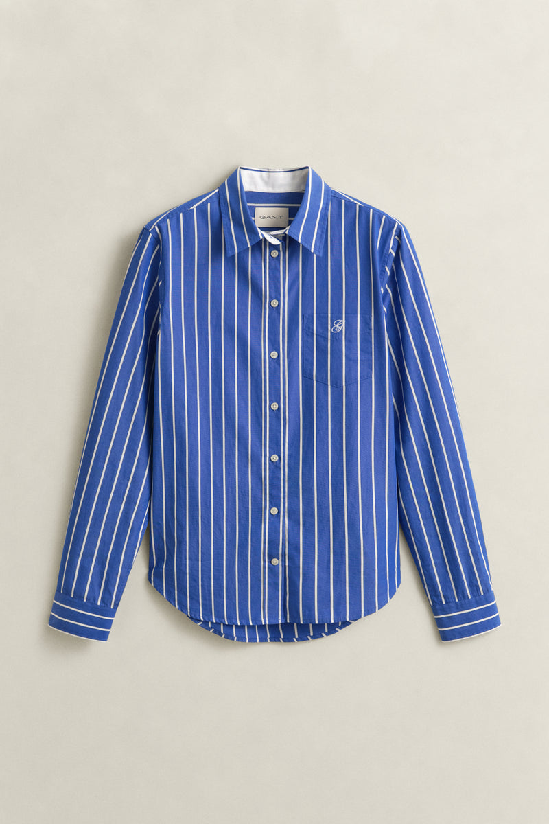 An image of the Gant Classic Poplin Stripe Shirt