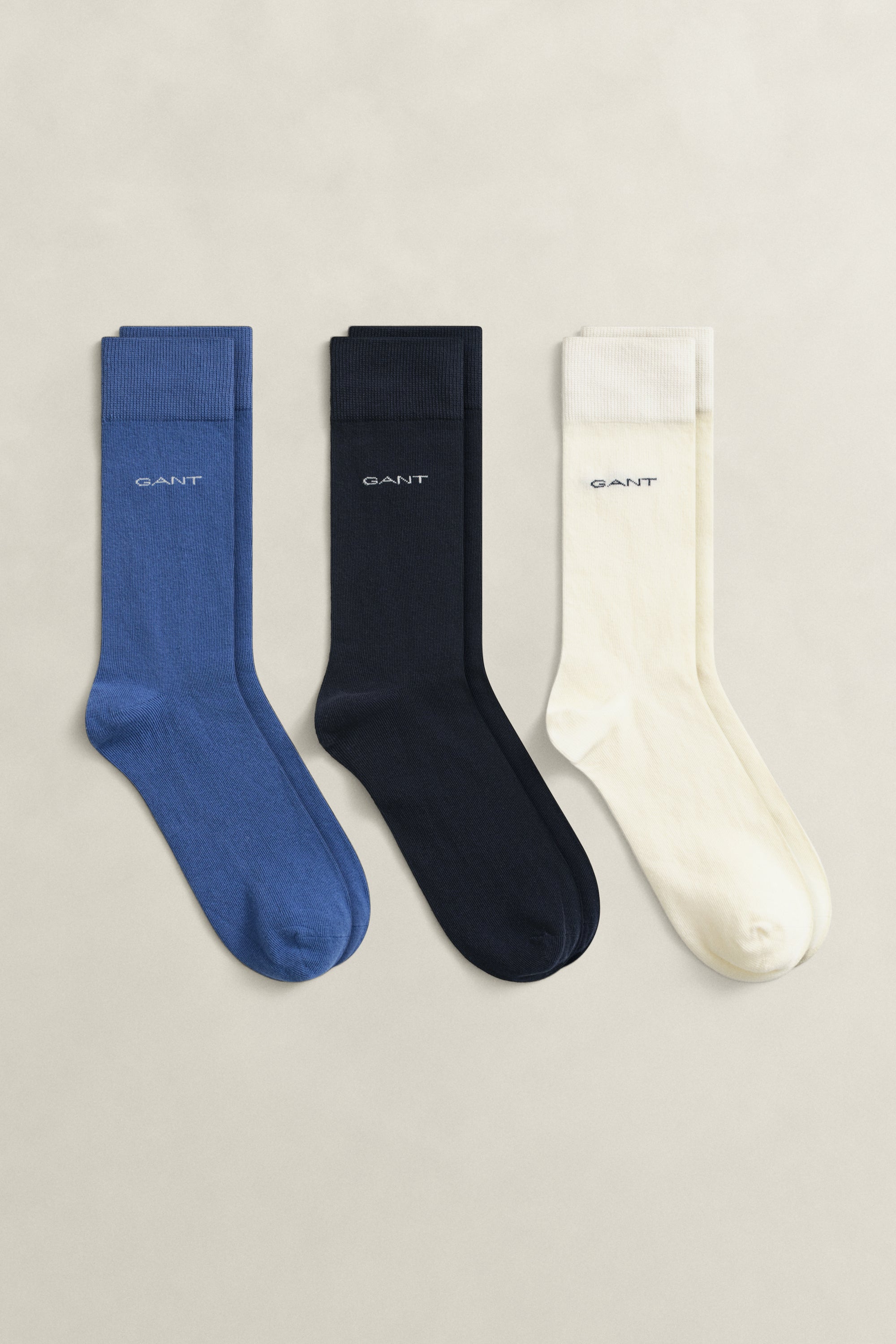 An image of the Gant Soft Cotton Socks 3 Pack